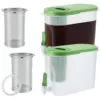 Green with plastic & stainless steel filter