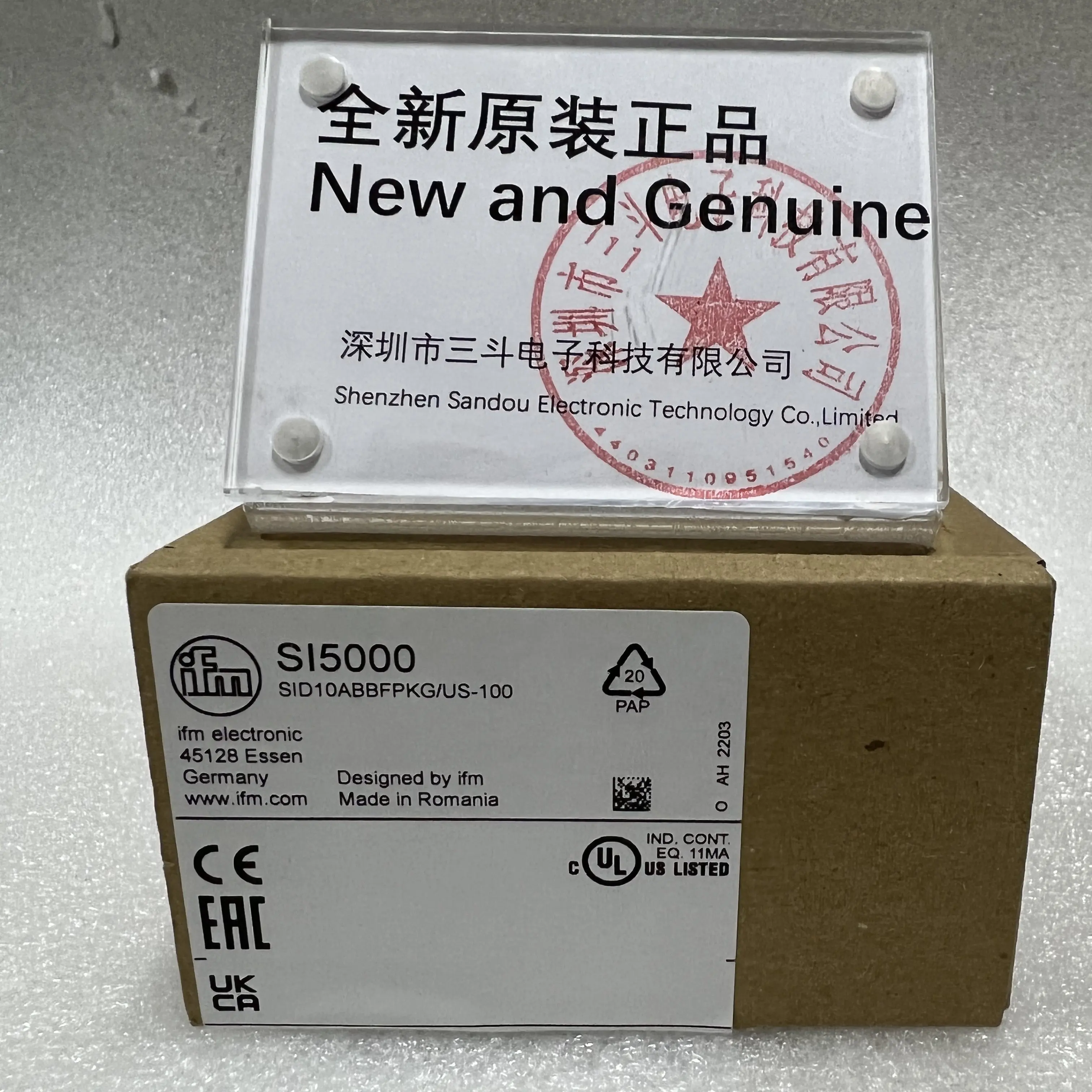 ifm Flow Sensor SI5000 (SID10ABBFPKPG/US-100) ifm Flow Sensor SI5000 (SID10ABBFPKPG/US-100)