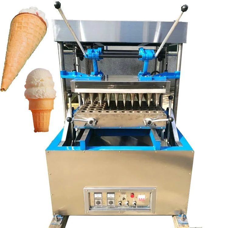 Automatic Ice Cream Cone Wafer Production Line Wafer Biscuit Making