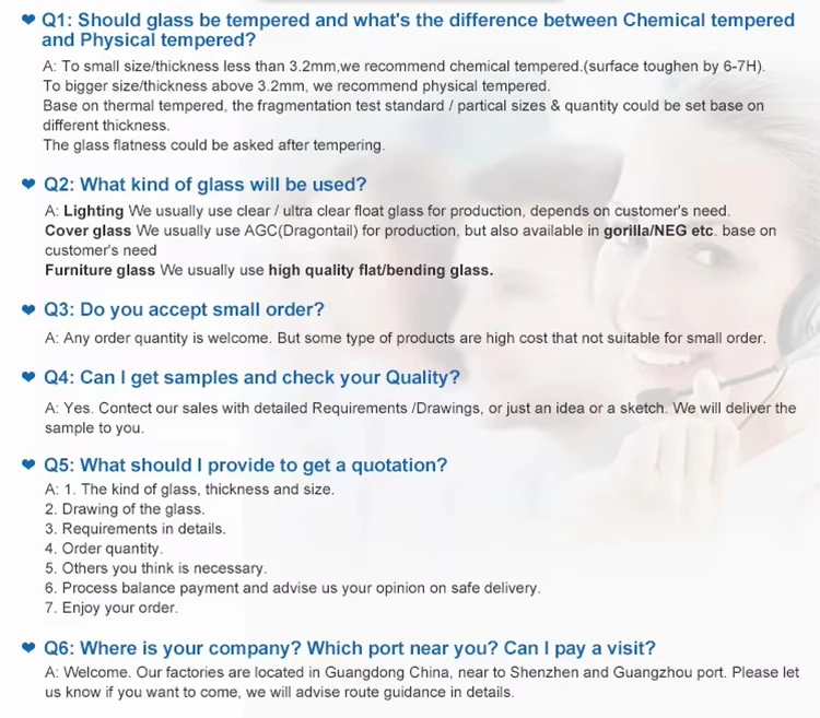 Ultra-Clear Heat-Resistant Black Silk-Screen Tempered Glass Custom Tempered Glass Panels Touchscreen Panels Display Glass