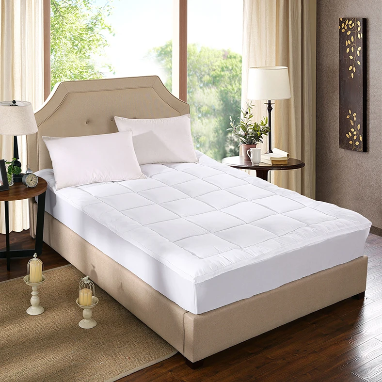 Polyester Mattress Topper Quilted Polyester Mattress Topper Washable