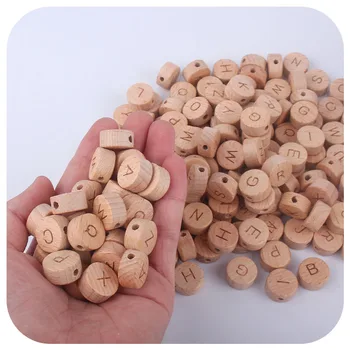 Baby Natural Wooden Card Alphabet English Letters Coins Learning Toys Round Disc Learn Abc Colors Alphabet Practice