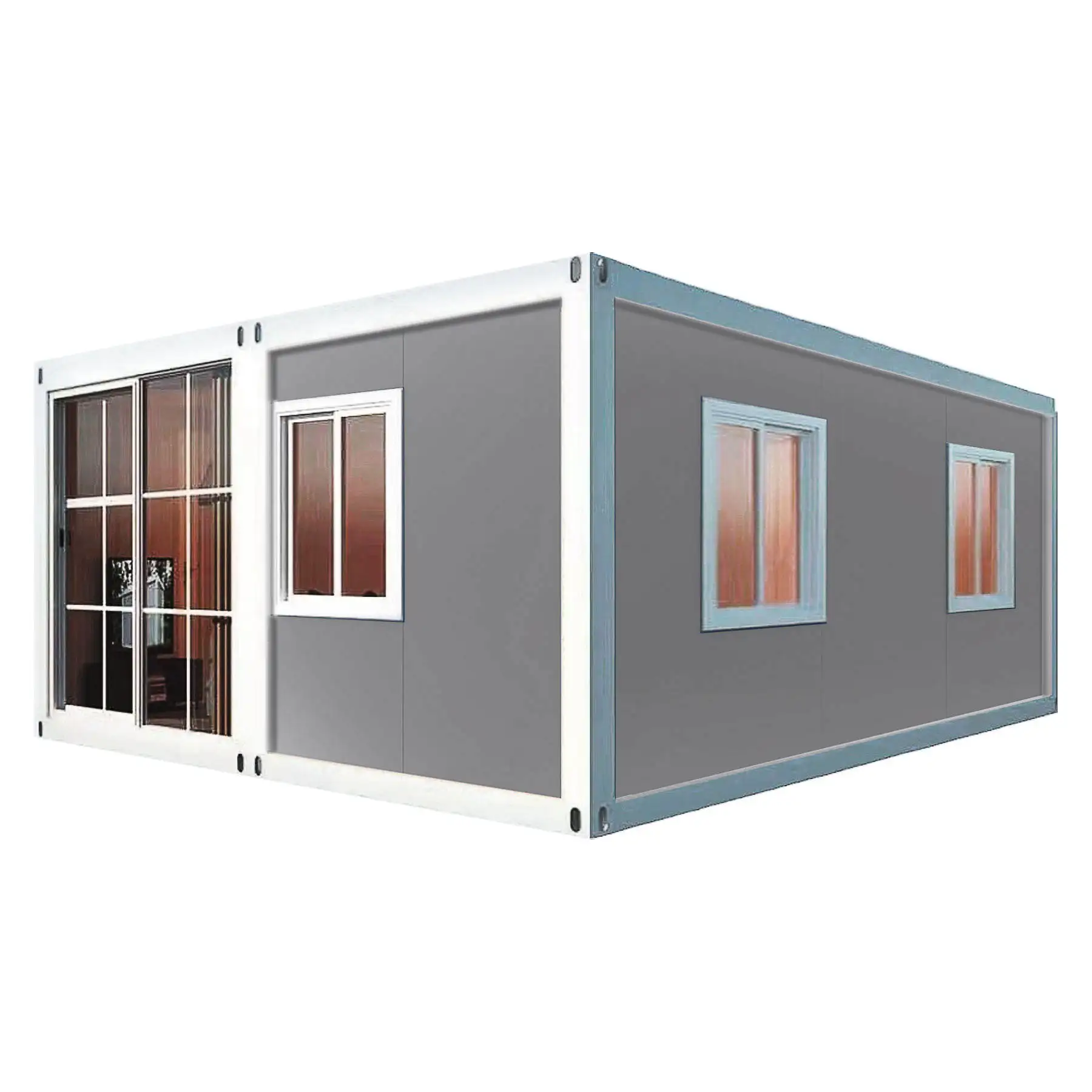 Prefabricated Modular Multi Family Homes Containers Houses for coffee store Club Easy Assemble Folding Room Homes Ready To Live details