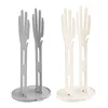 Type double ventouse - blanc et gris (paquet de 2)