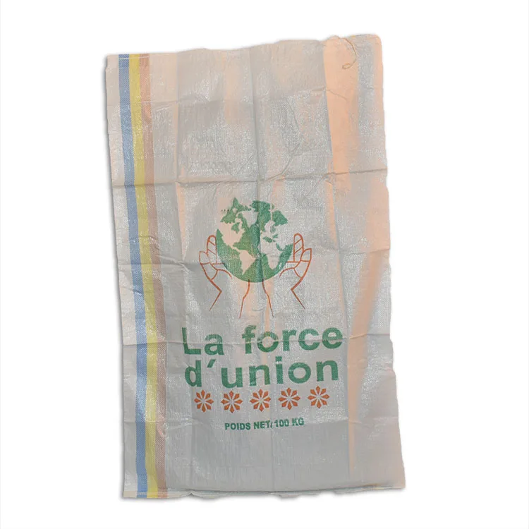 China Polypropylene Woven Bags Rafia Bag 50 kg BOPP Laminated Customer Design pp Sacks