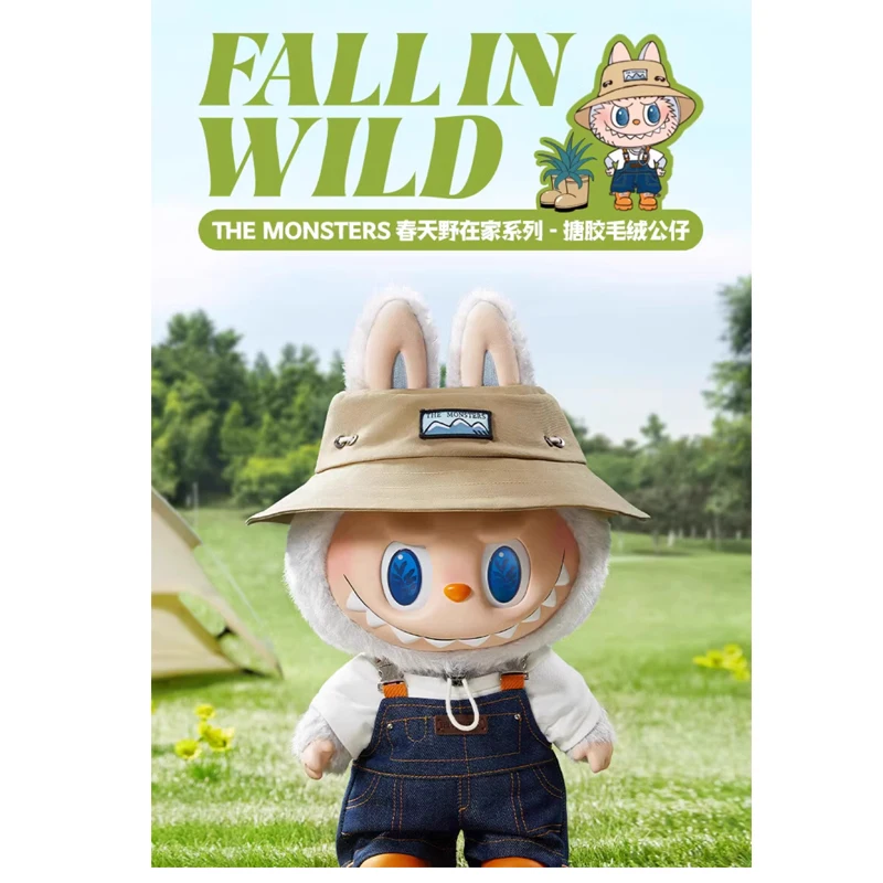 POP MART LABUBU the MONSTERS FALL in WILD SERIES Vinyl Plush