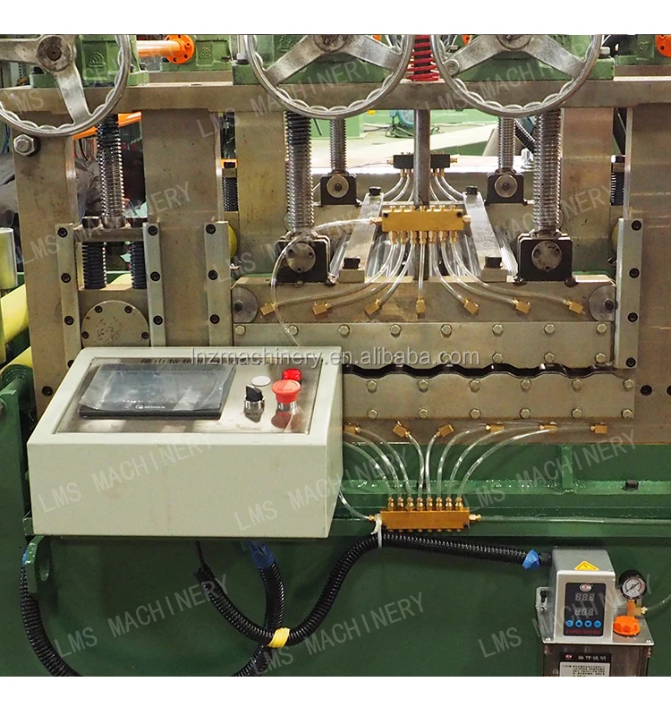 LMS 1650 Rotary Shear Cut to Length Line  0.3-3.0mm Steel Cutting Straightening Machine