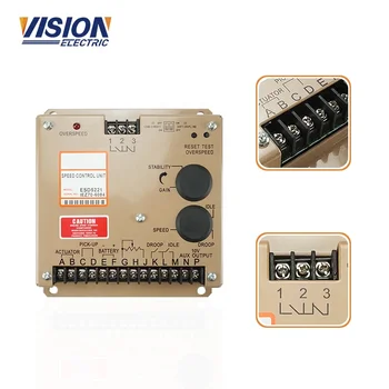 ICRPSTU ESD5221 Speed Control Unit – Generator Engine Control Module, Easy Install, Iron & Aluminum Build