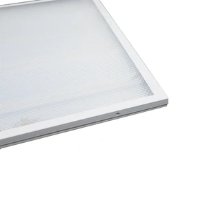 Vertak 595x595x19 mm Square 36 W 6500K IP40 Glanzen Prismatic LED Panel Warehouse Custom Made Commercial Led Panel Lights