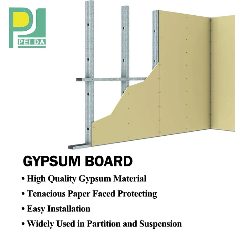 Factory Drywall Partition Gypsum Board False Ceiling Price
