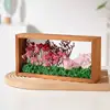 Paquete de material de flor de memoria + marco de fotos