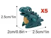5 mini dinosaurios