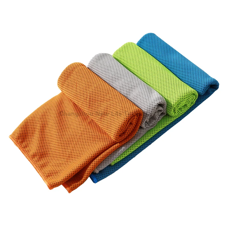 Custom Sublimation Soft Cooling Face Towels Printed Sports Neck Microfiber Towel Instant Super