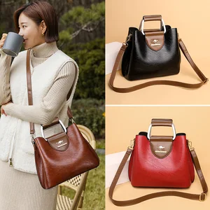 KAIDIFEINIROO Wallet Kangaroo Shoulder Bags Brand Soft Leather Waist Bag Customized Luxury Women's Postman Bag