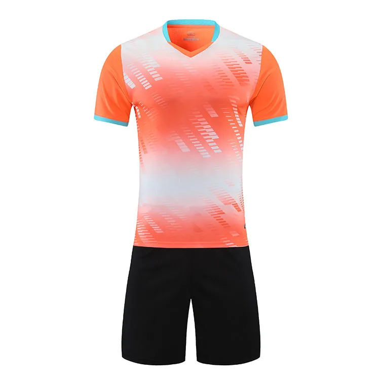 Hot Sale Unique Customized Top Quality Mens Soccer Jersey New pattern  design Football Uniforms T shirt Orange - AliExpress