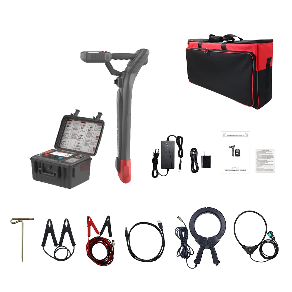 FUZRR ES7080 Intelligent Pipeline Detector Underground Utility Cable Locator Cable Path Instrument