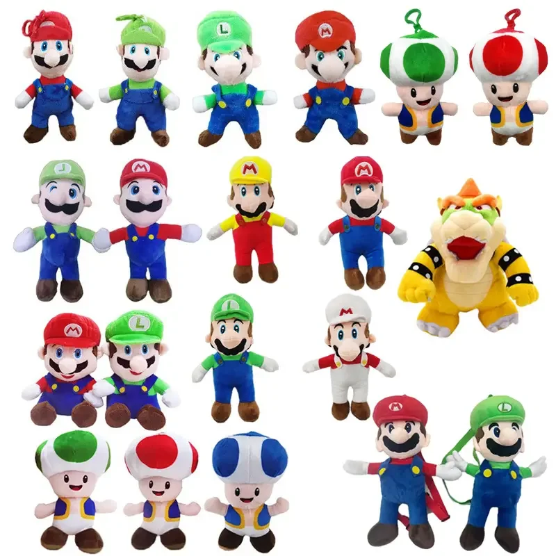 スーパーマリオブラザーズぬいぐるみマリオヨッシー恐竜ゲーム