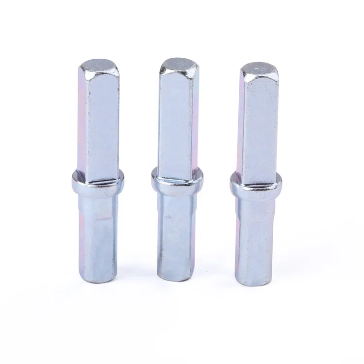 Customization fasteners square screw shaft internal thread door locks and handles for door lock