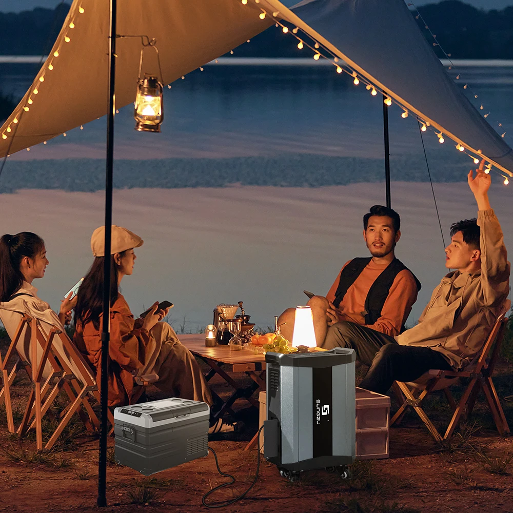 Sade 2500w Backup Power Station Lifepo4 Battery Solar Generator Portable Power Storage for Outdoor Camping