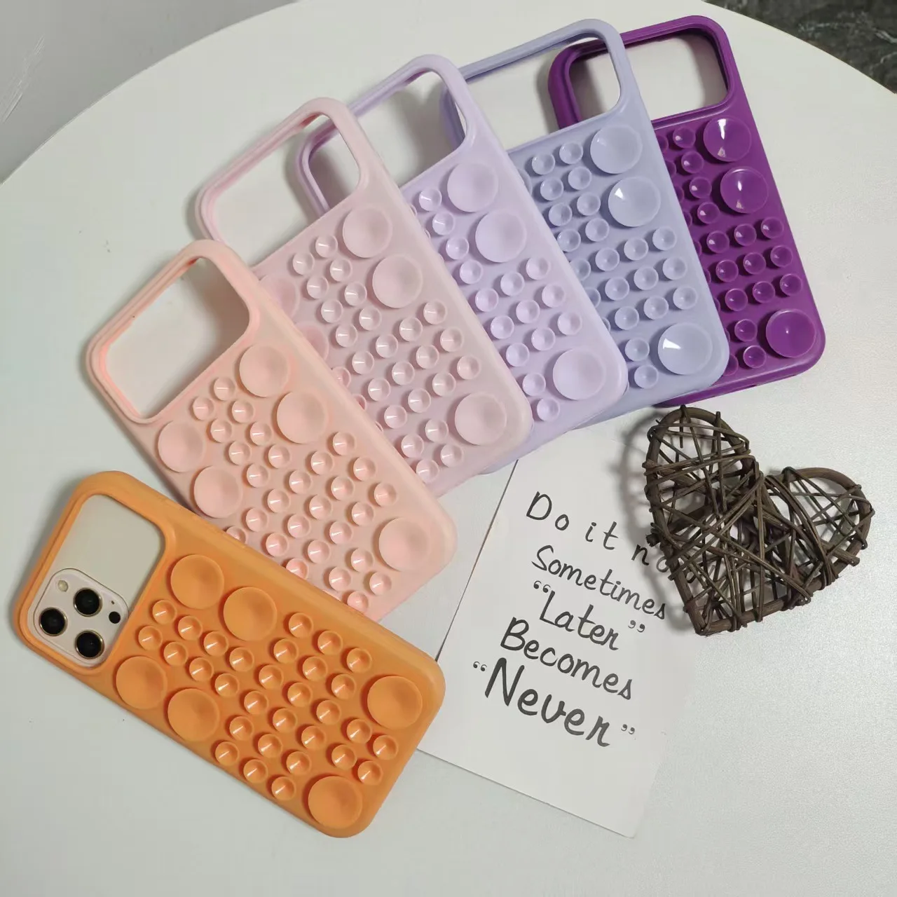 product suction cup silicone protective case for iphone 17 soft rubber phone case for 16promax  for17air-9