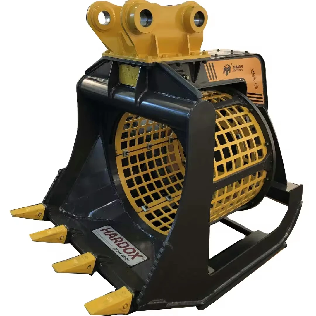 24 Inch Screening Bucket Attachment Soil Sieving Bucket, Attachment