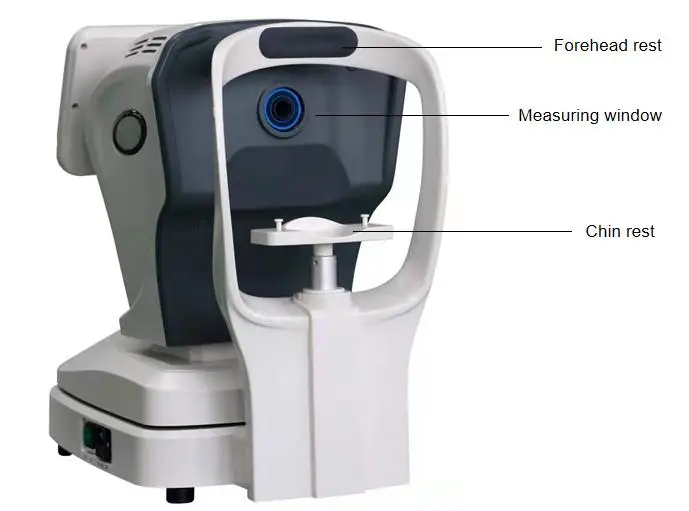 2023 High Quality 8 Inch LCD Touch Screen Optics Instrument Auto Refractometer Keratometer