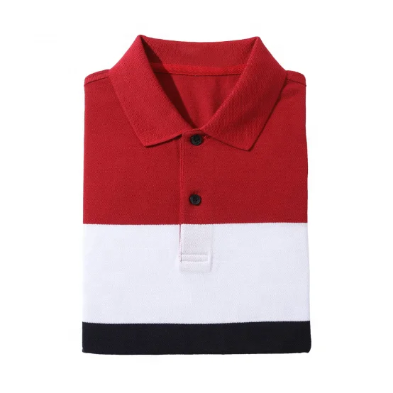 JL1119B High Quality Golf Man Casual Male Polo Shirt Short Sleeve Shirt Embroidery Mens Multicolored Polo Shirts