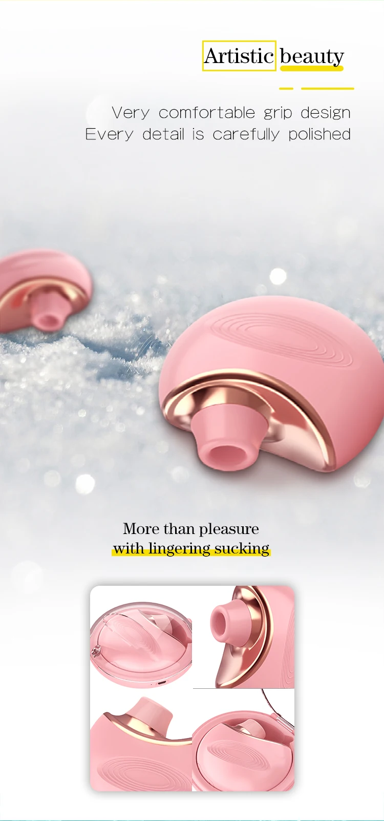 Homi Best Sellers Mini Licking Vagina Nipple Clitoris Stimulation Clit Clitoral Stimulator