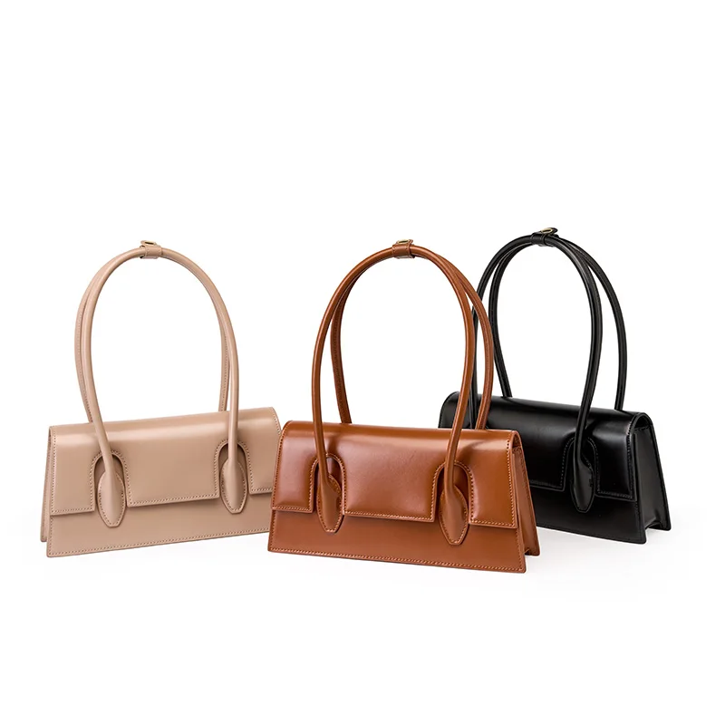 Manufacture Direct Sale Leather Crossbody Shoulder Bags Hand Saddle Bag for Women Handbags Leather Bag for Women’s