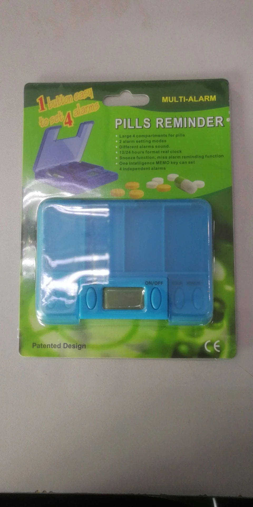 Medication Reminders For Elderly Electronic Pill Dispenser Pill Box Reminder Alarm Clock Buy