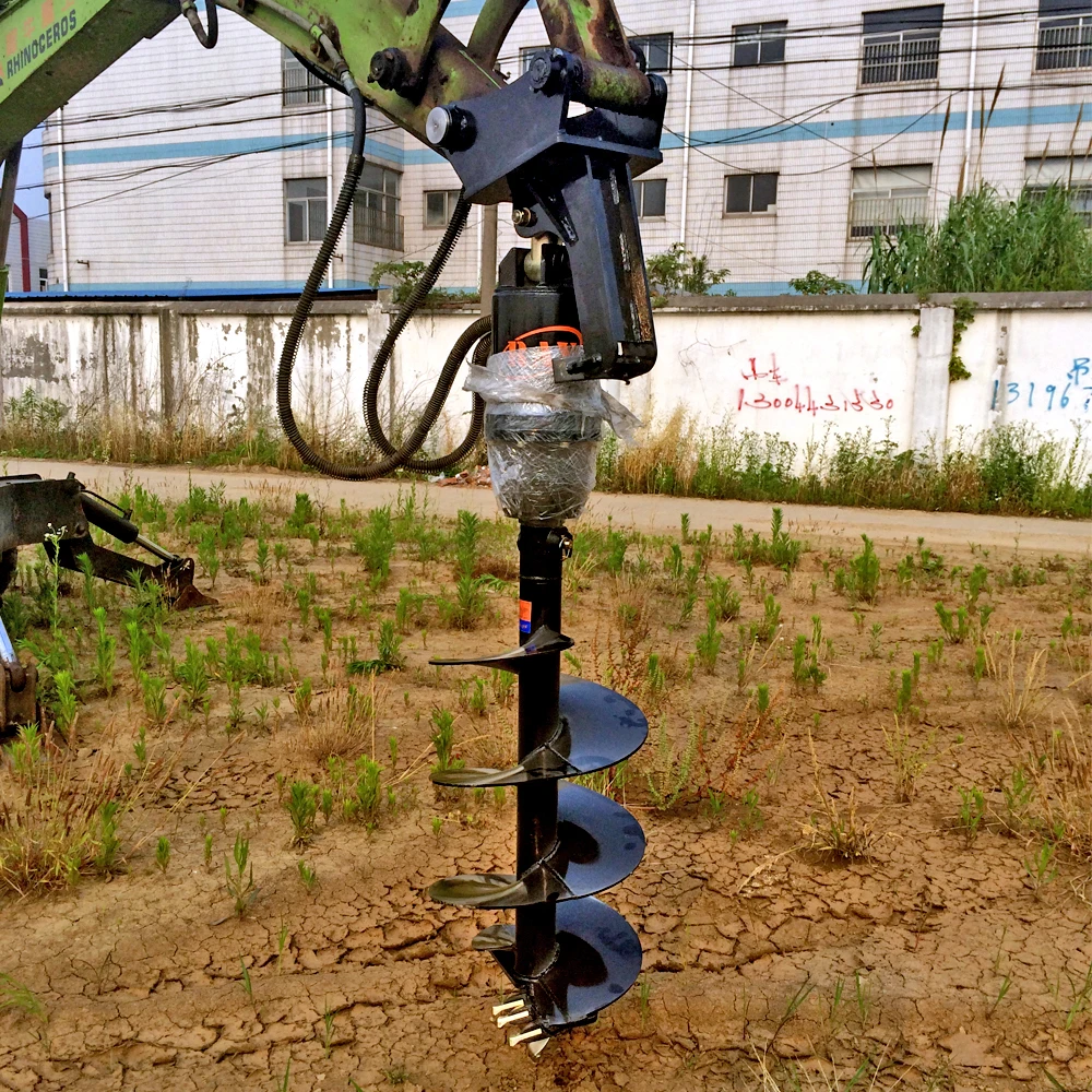 Power Earth Augers Mounted to Telescopic Handler/Skid Steer Loader/Excavator/Crane/Backhoe Loader/Tractor