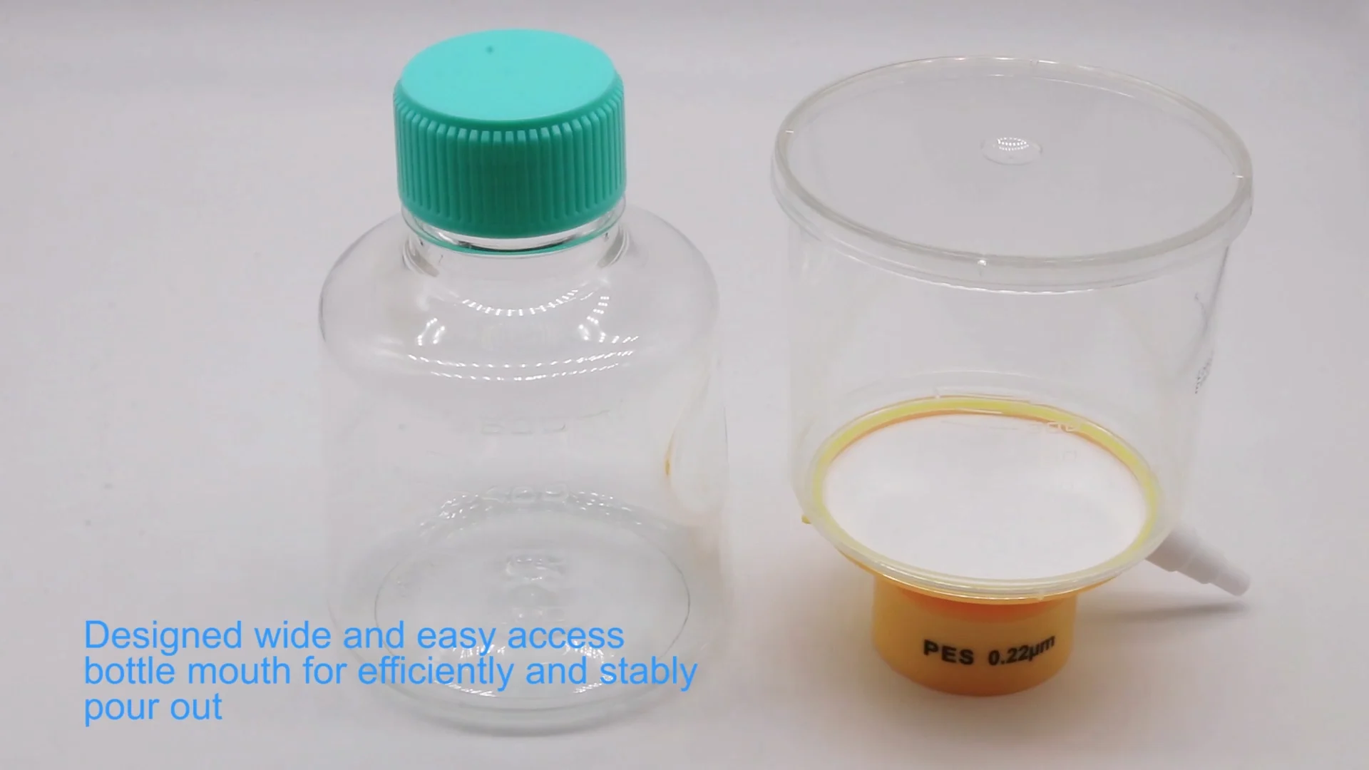 Mce Lab Equipment Pvdf Nylon Bottle Top Filter Vacuum Pump Plastic