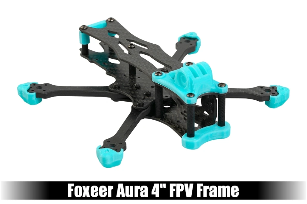 Foxeer Aura 4/3.5 Inch Freestyle Frame Carbon Fiber Drone Frame Kit 5mm Arm  Thickness for FPV RC Racing Drone| Alibaba.com