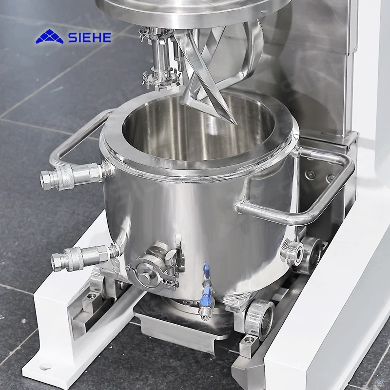 SIEHE Lab Metal Adhesive Planetary Mixer High Viscosity Mixer Vacuum Lab Double Planetary Mixer