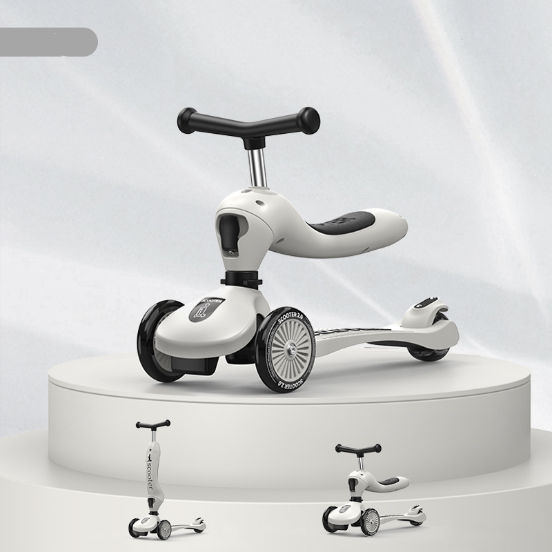 Многофункциональные 3 в 1 Детские скутеры для тренировки баланса, детский скутер