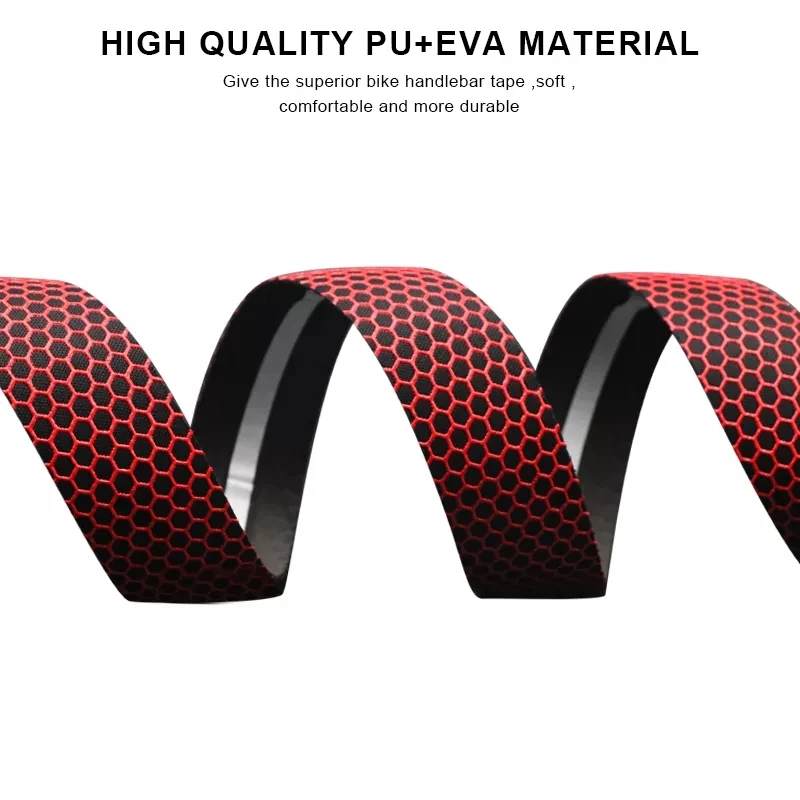 Bike Handlebar Tape Road Bicycle Anti-slip Silica Gel EVA Shock