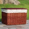 Brown kitten lining with lid