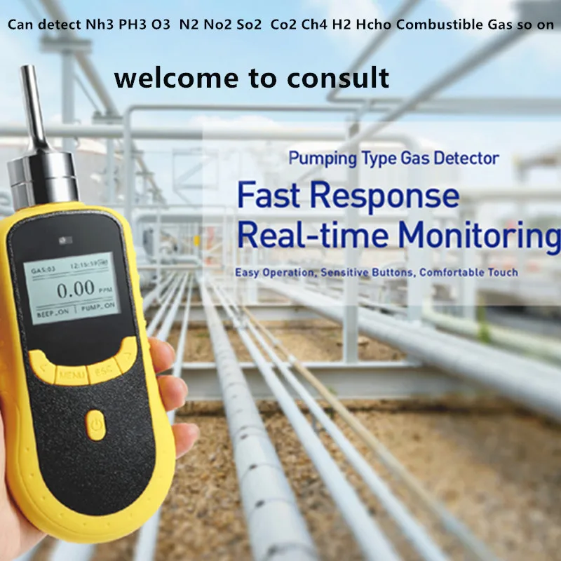 Portable Concentration Zirconia Handheld Calibration Oxygen O2 Gas Analyzer Meter Detector