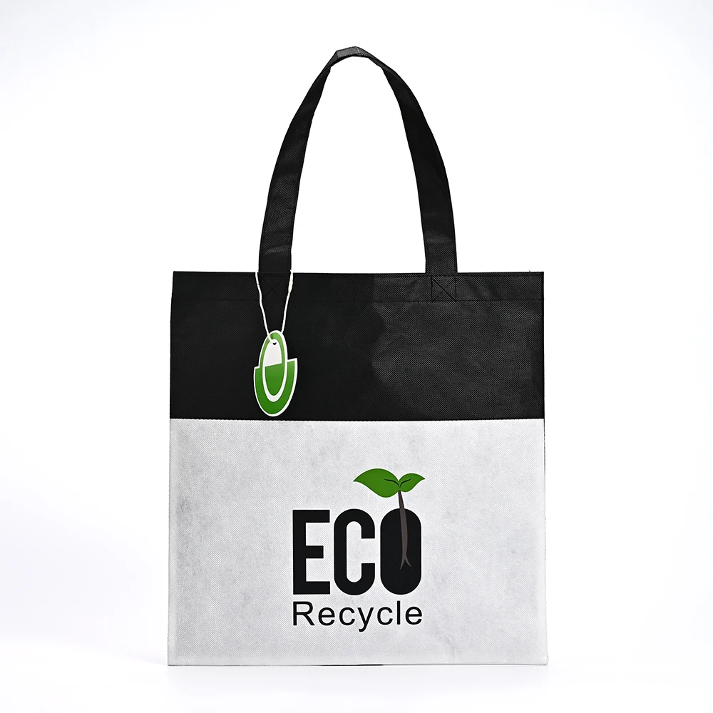 Hot Selling Custom Recycled RPET Linen Cosmetic Bag Waterproof Shopping Bag with Lamination Eco-Friendly Hot Item supplier