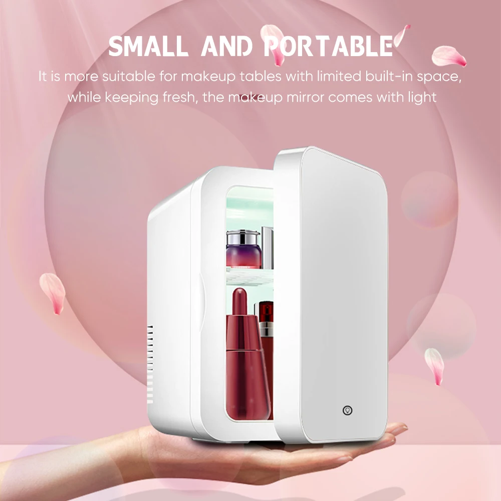 High Quality 2 In 1 Mini Refrigerator Cosmetic Portable Small Skincare
