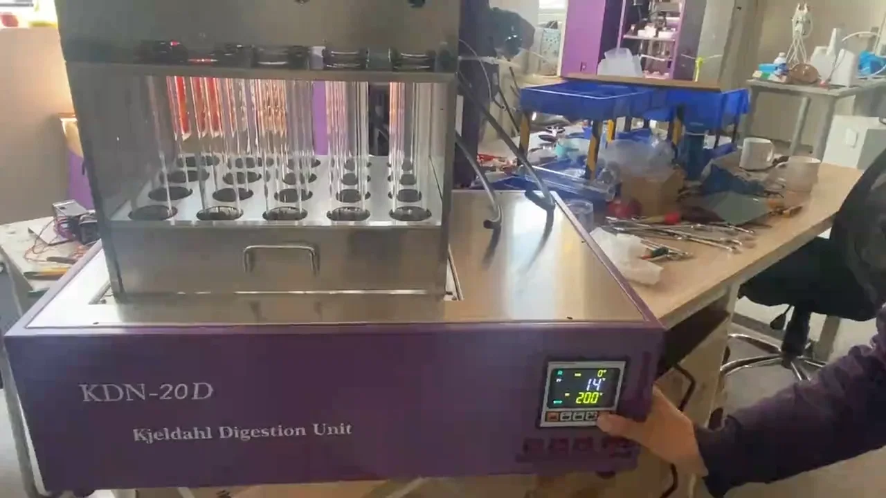Dwkdn20d Kjeldahl Digestion Unit Laboratory Temperature Control