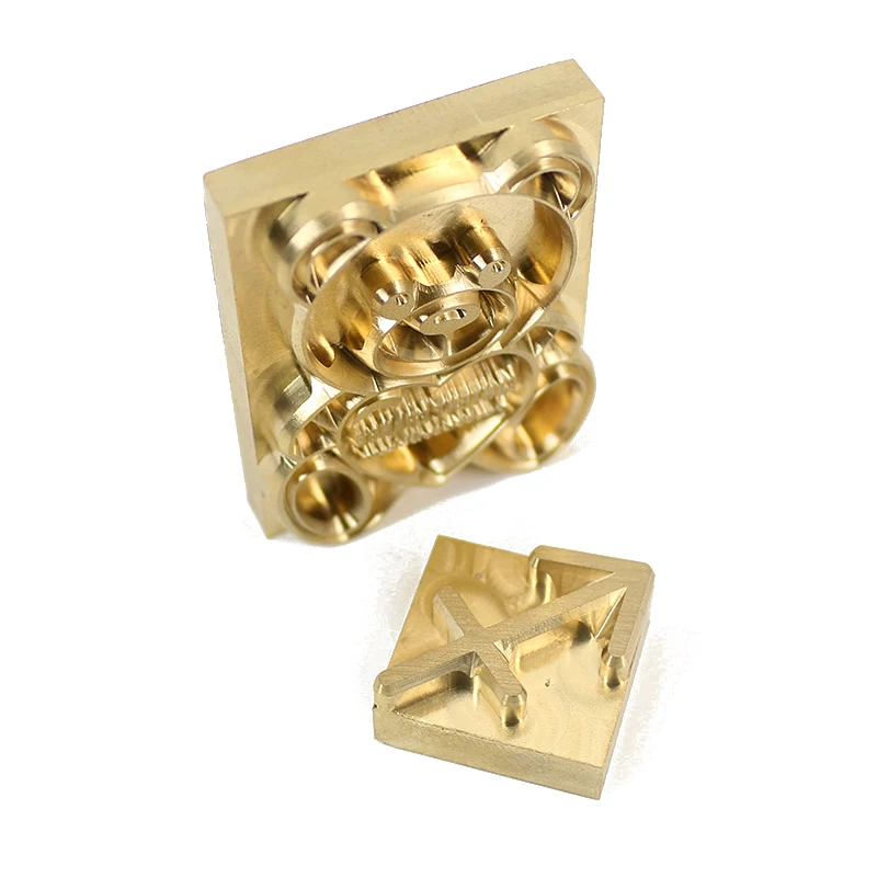 Brass Custom Logo Hot Foil Embossing Dies for Personalized Name