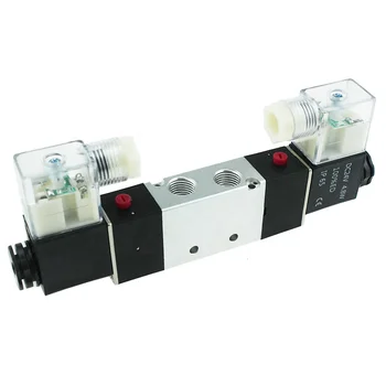 YUMO DC24V Pneumatic High Quality Double Solenoid Valve 4V220-08