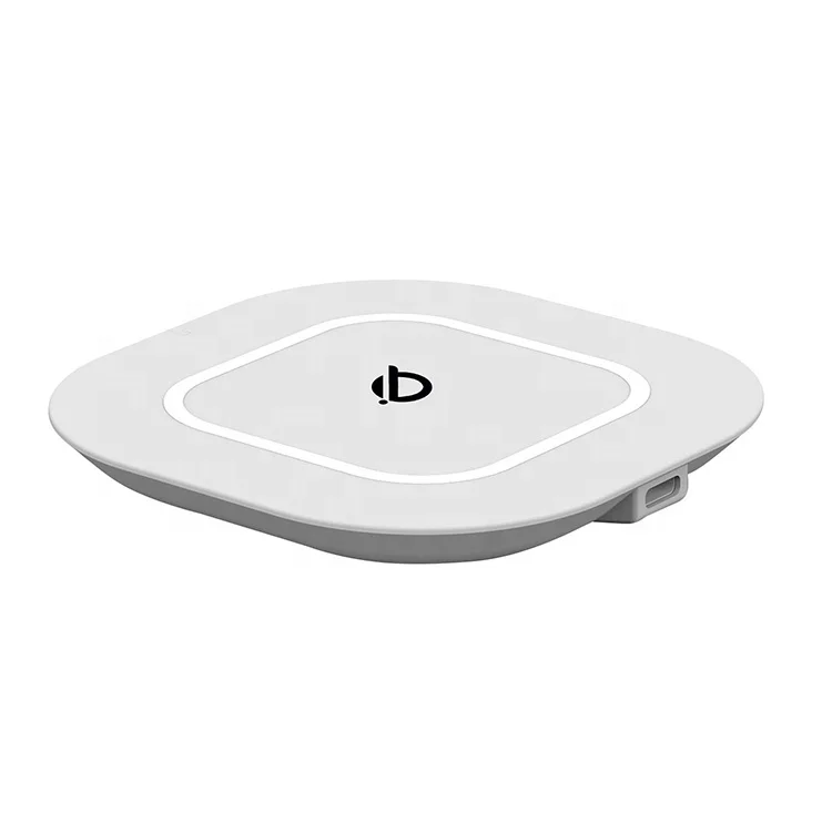 Готовый к отправке 2020 горячая распродажа 10 Вт быстрая дешевая маленькая Беспроводная подставка для зарядного устройства Iphone Amazon Прямая