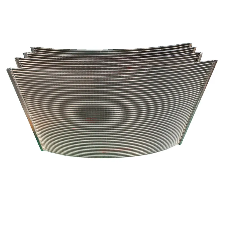 SS 304 0.05MM Slot 0.76*1.5mm Wedge Wire Sieve Bend for Sugar Industry, Starch Industry