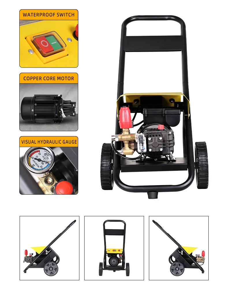 Hidrolavadora 3000psi 4000psi 220V Car Wash Machine Commercial Jet ...