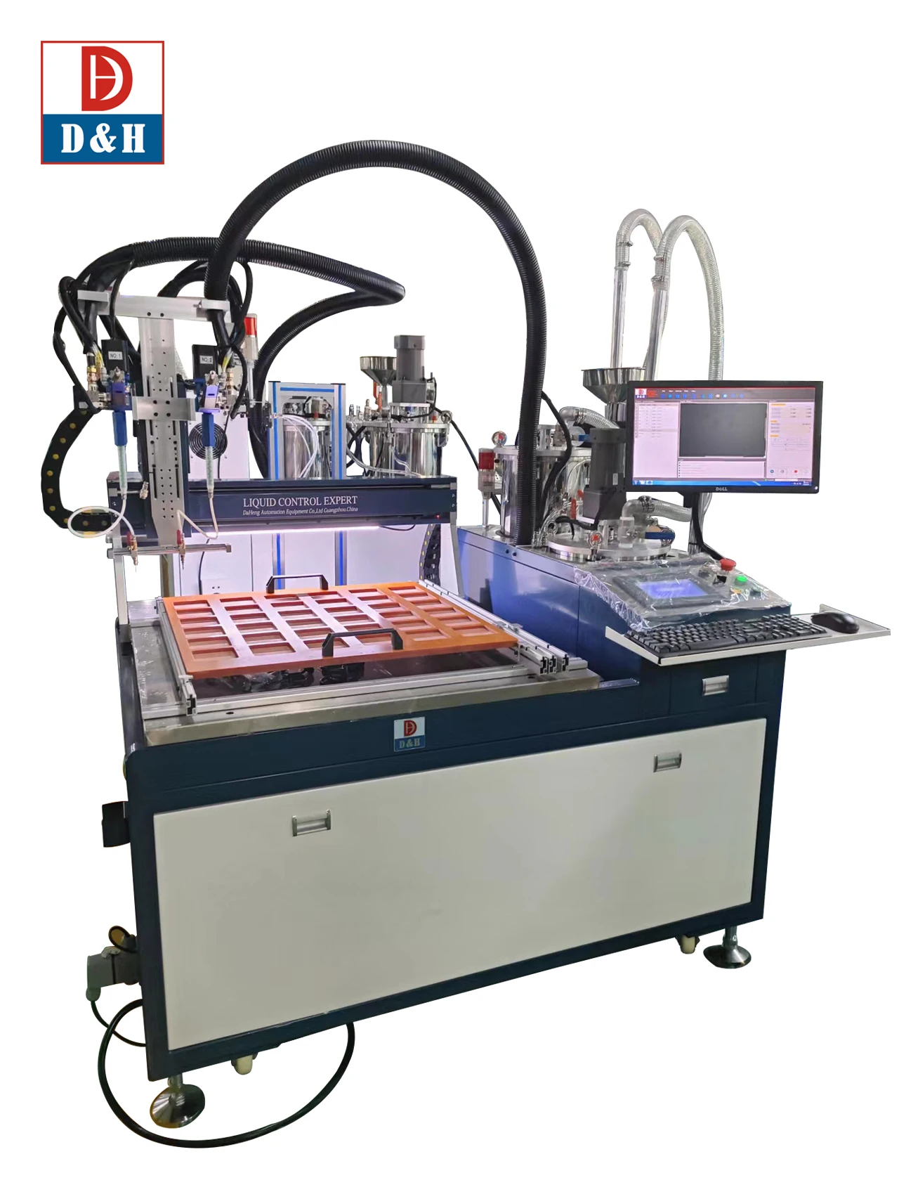 LED Module Glue Dispenser Resin Applicator Machine Epoxy Glue Spray Machine