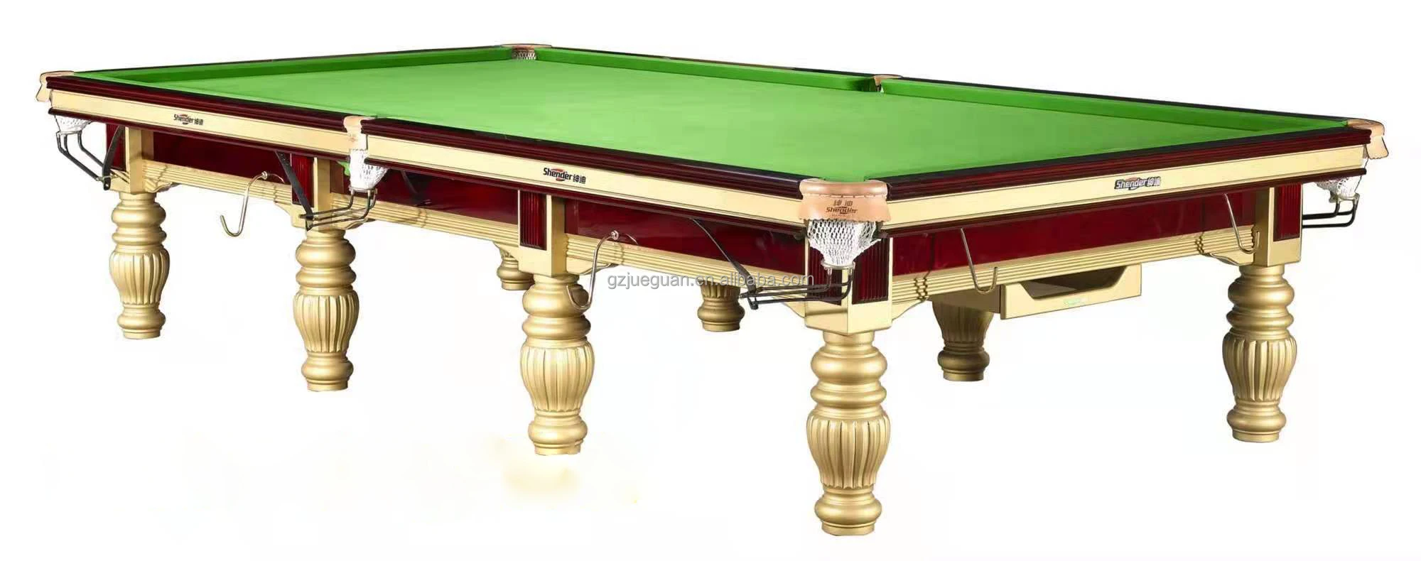 Best Tournament Strachan Shender Prince Gold Snooker Table Price Buy