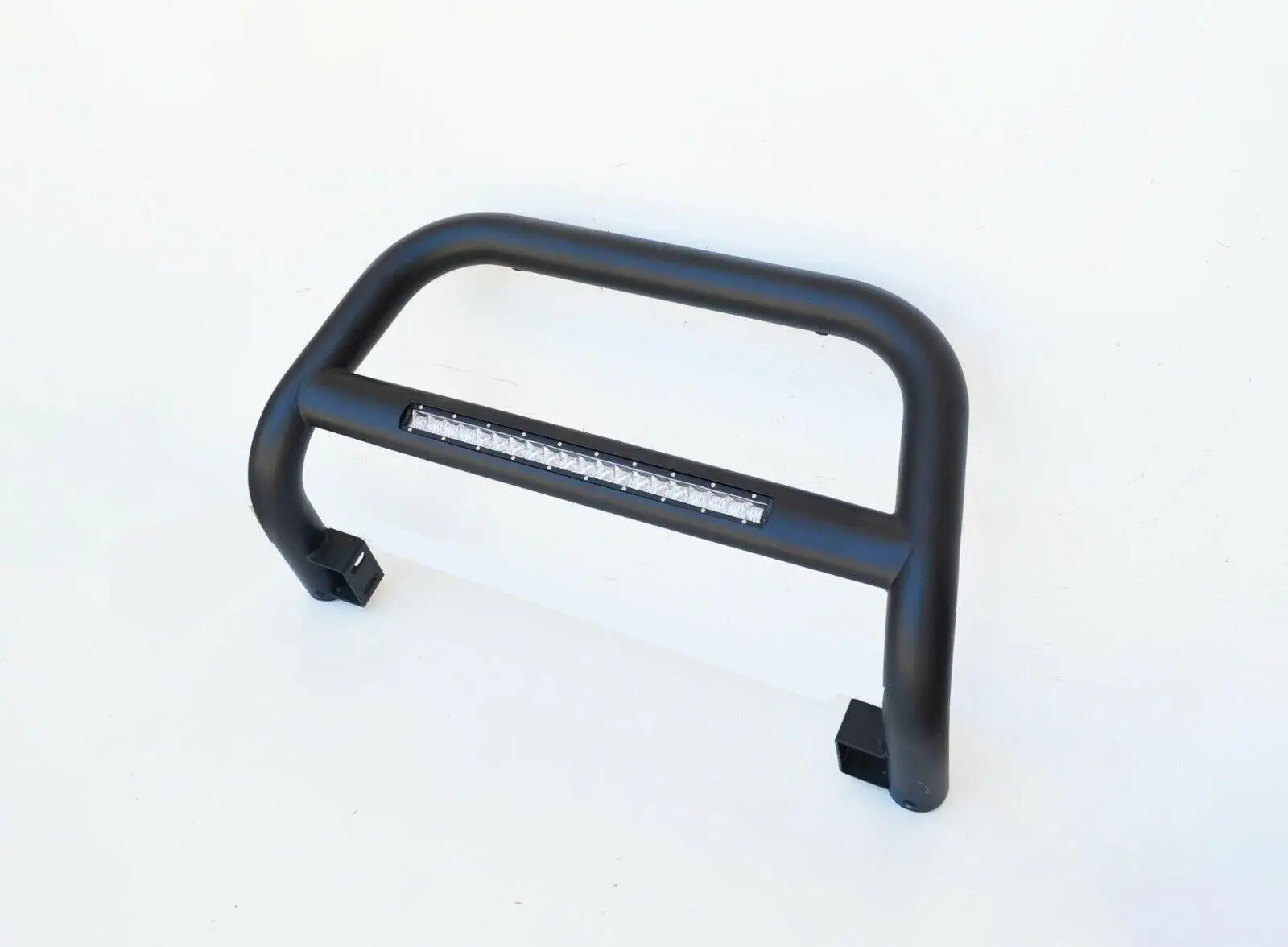 Factory Universal Customizable Black Bull Bar Nudge Bar With Led For