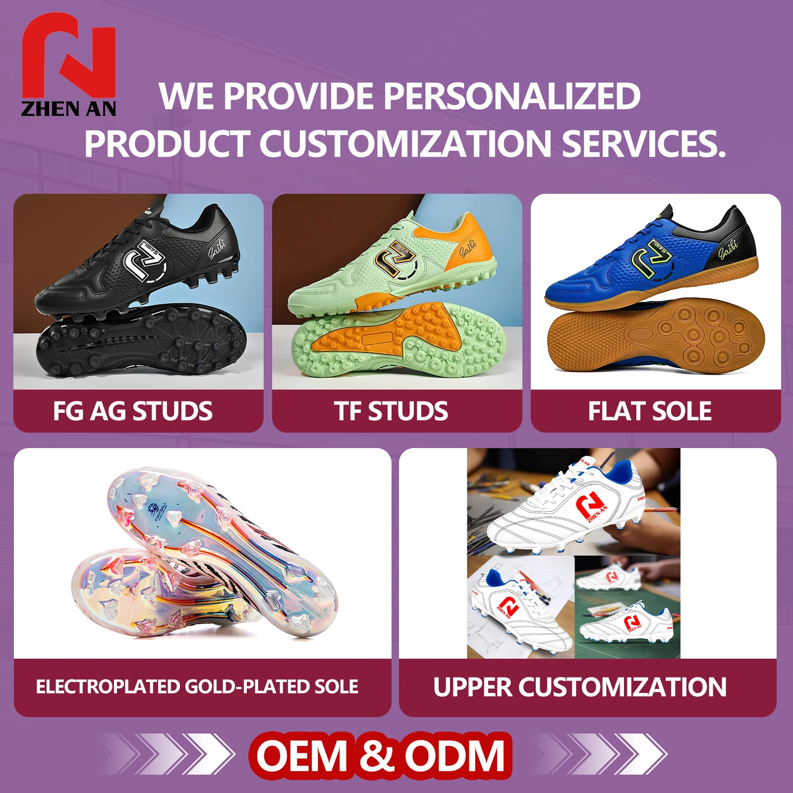 New Original Unisex Sports Shoes Football Shoes Wholesale F50G High-quality FG Training aperçu 2